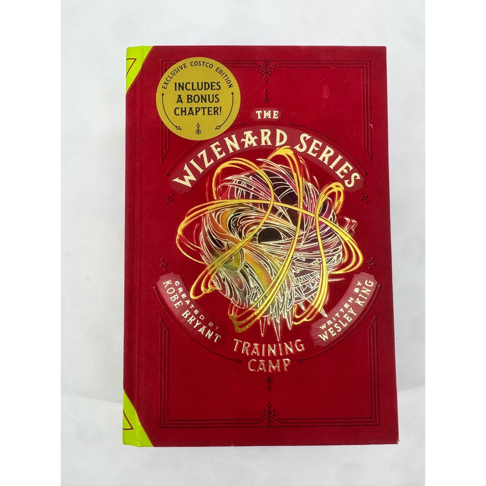 The Wizenard Series Training Camp Kobe Bryant Wesley King Costco Hardcover Book